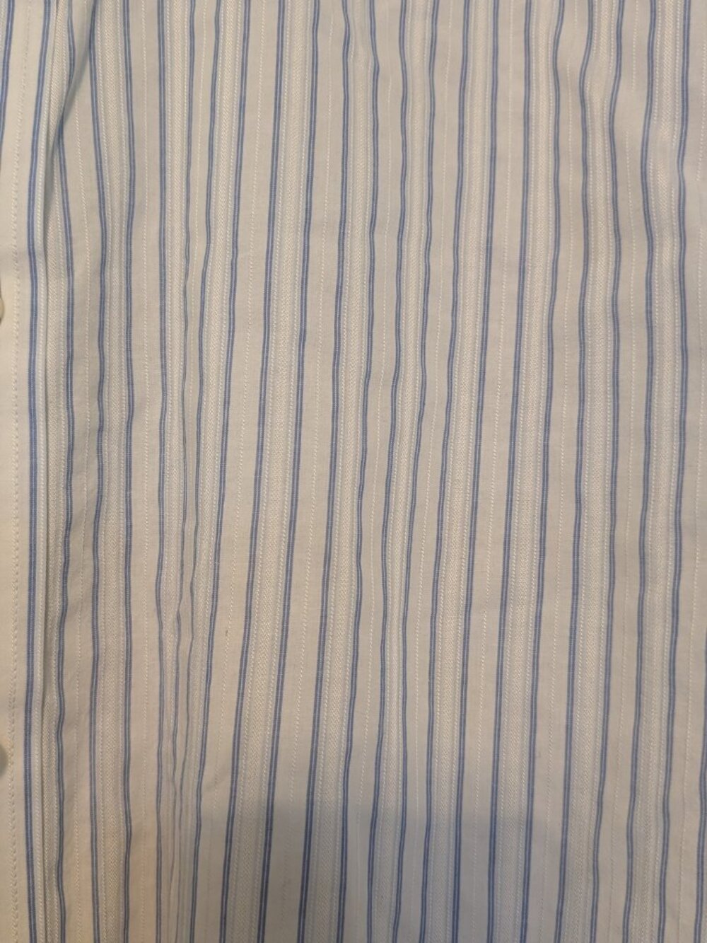 Express Blue Striped Button-Down Shirt Size L - Picture 2 of 5